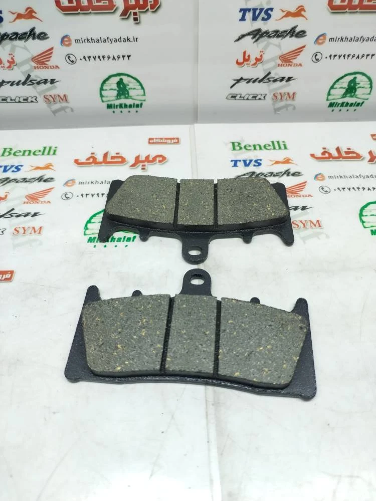 لنت ترمز موتور سنگین cb 1300 سی بی کاربرات و جلو gsx 1400 جی اس ایکس