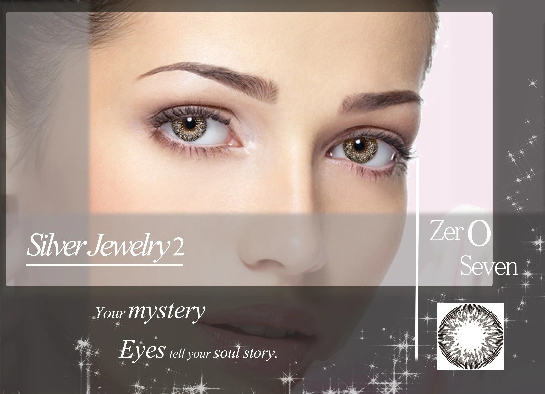 لنز زیروسون طبی ZeroSeven (SILVER JEWERLY 2) کد 306