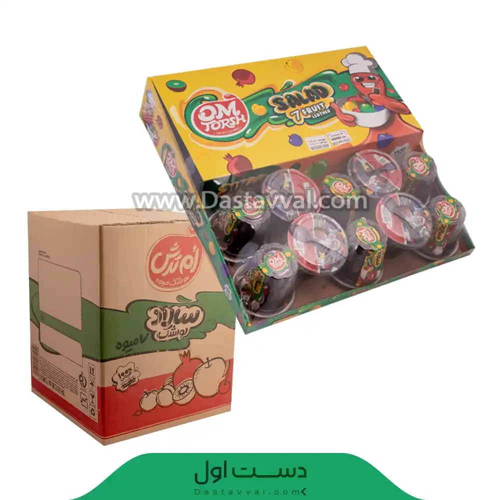 لواشک لیوانی سالادی – 6 بسته در کارتن