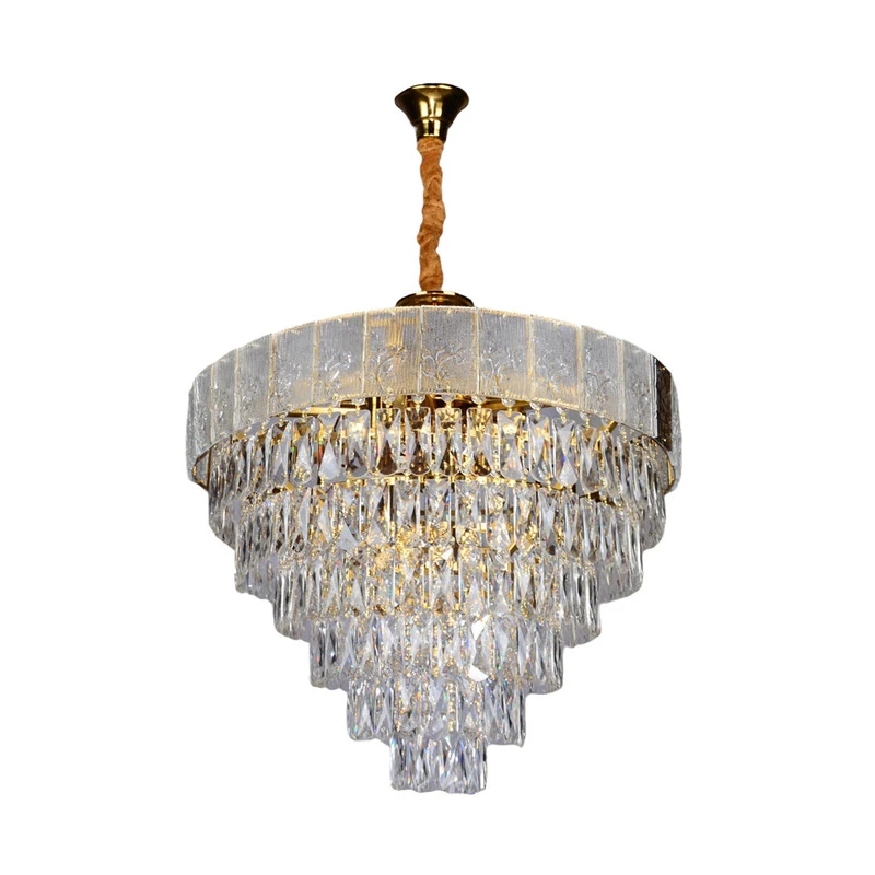 لوستر 15 شعله شباهنگ کد N2430/65GO