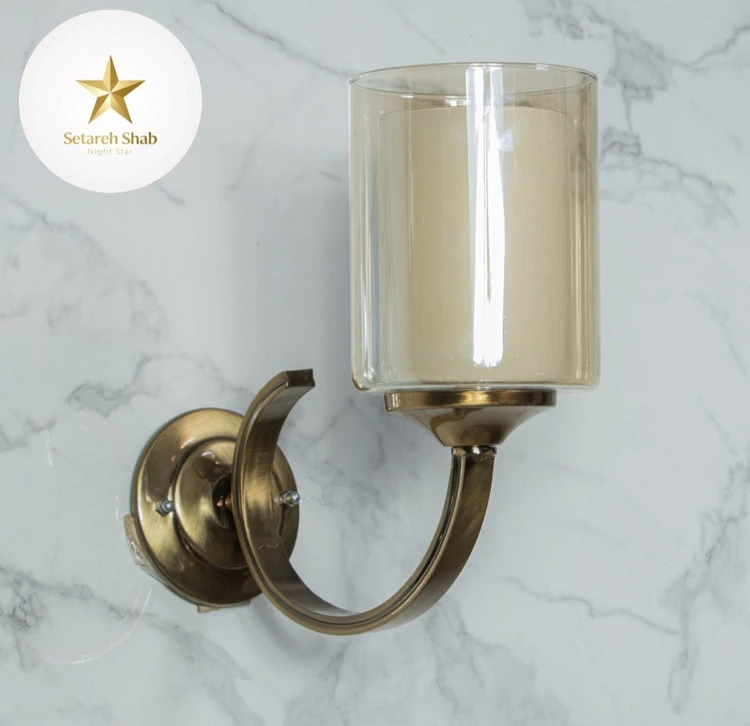 لوستر دیواری مدل ماهی شیاردار