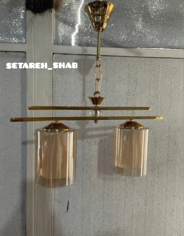 لوستر لاینر خطی 2 شعله ورودی. اتاق و آشپزخانه ستاره شب