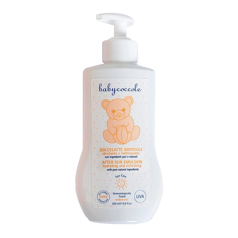 لوسیون آفتاب سوختگی بیبی کوکول کد 2024 حجم 200 میلی لیتر babycoccole