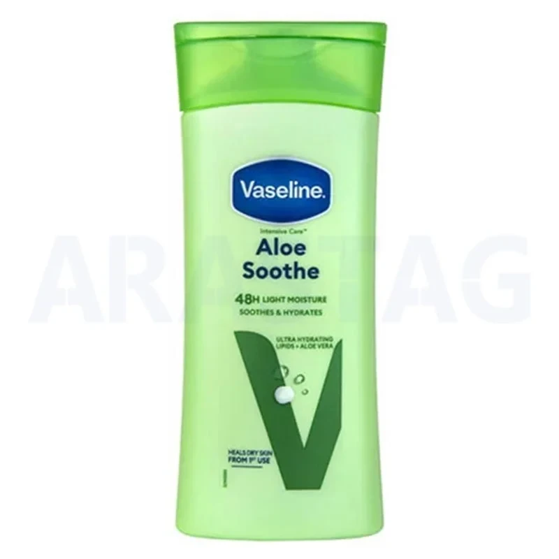 لوسیون بدن VASELINE با رایحه آلوئه ورا