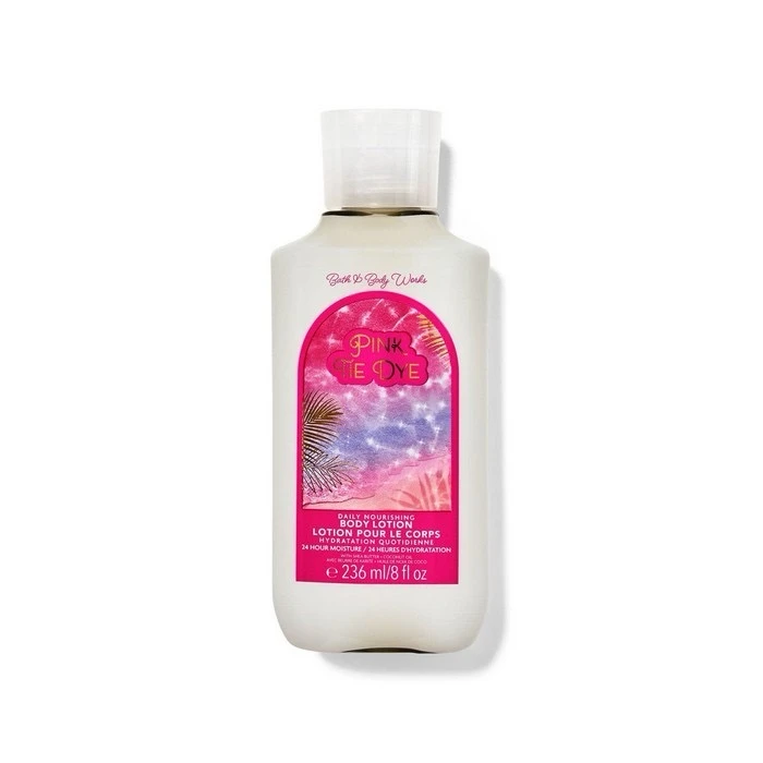  لوسیون بدن بث اند بادی مدل Pink Tie Dye