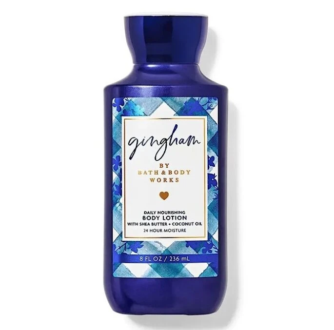 لوسیون بدن بث اند بادی وورکس Bath and Body Works رایحه Gingham حجم 236 میل اورجینال