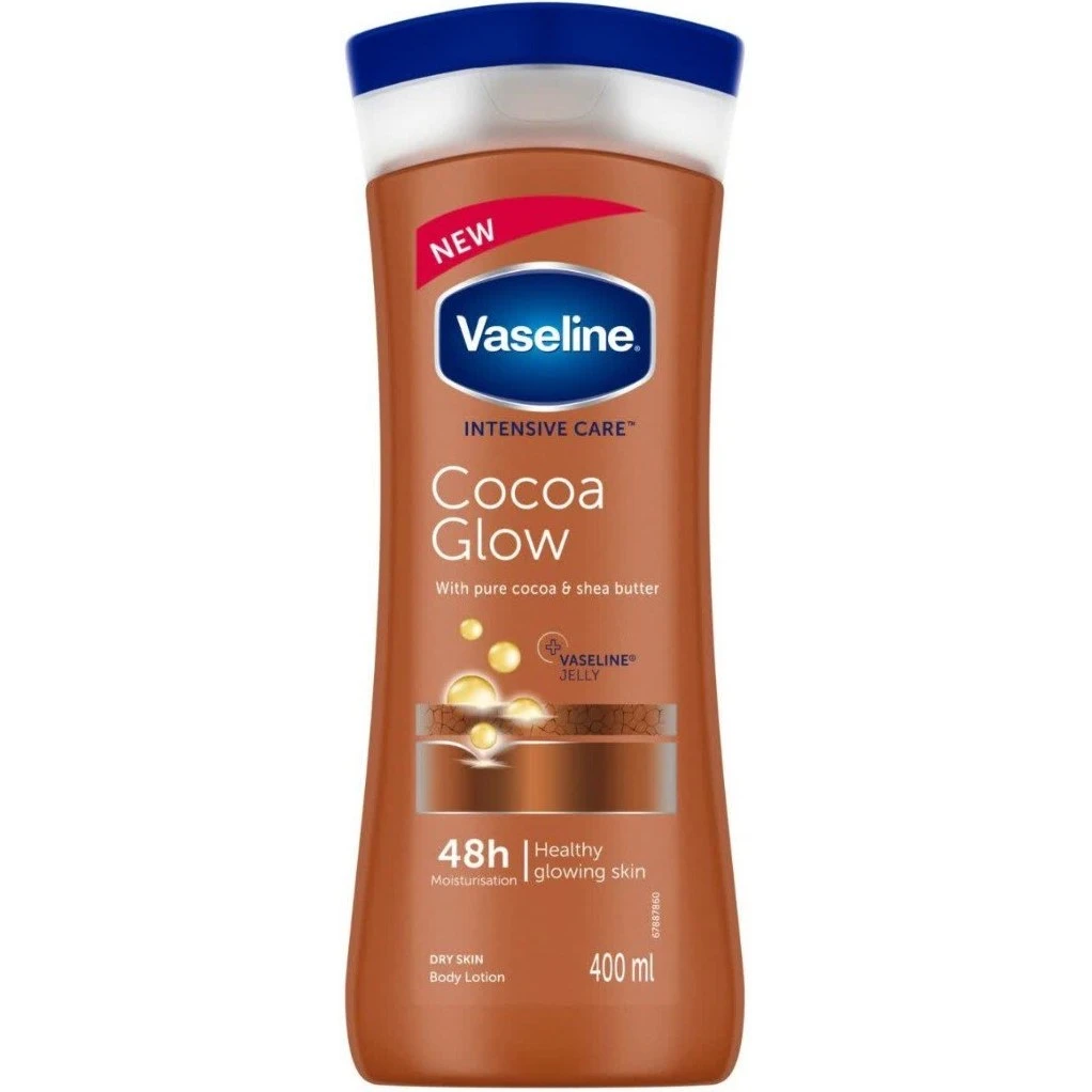 لوسیون بدن مدل Cocoa Glow رایحه کاکائو حجم 400 میل اصل و اورجینال واردات قانونی از منطقه آزاد ارس