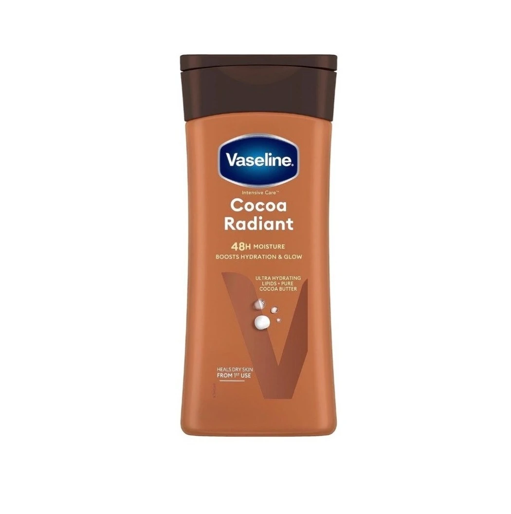 لوسیون بدن مدل Cocoa Radiant رایحه کاکائو حجم 200 میل اصل و اورجینال واردات قانونی از منطقه آزاد ارس