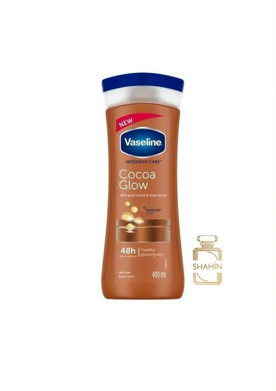 لوسیون بدن کاکائو وازلین Vaseline Cocoa Glow Body Lotion