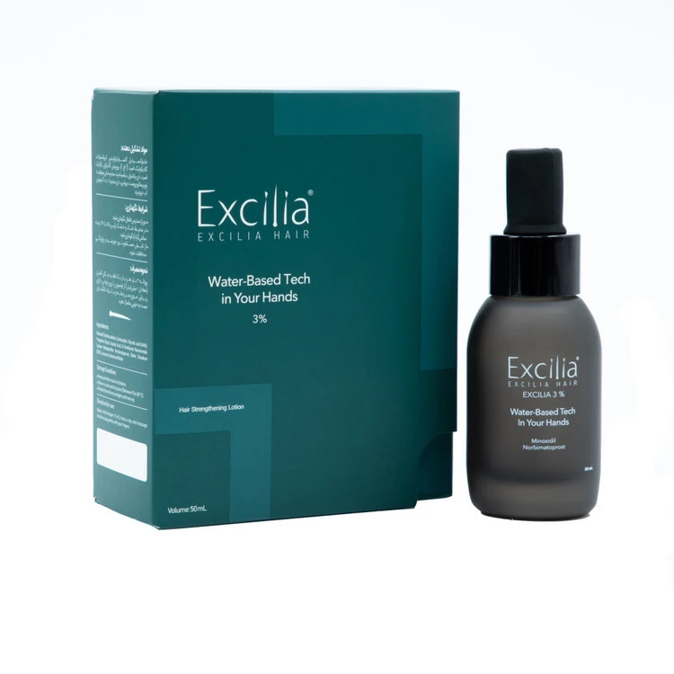 لوسیون تقویت کننده مو اکسیلیا پلاس 3 درصدExcilia Plus Hair strengthener
