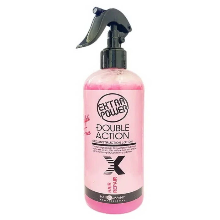 لوسیون تقویت کننده مو دبل اکشن مدل اکسترا پاور 450 میلی لیتر DOUBLE ACTION Extra Power