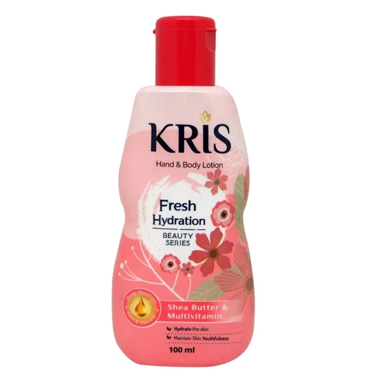 لوسیون دست و بدن کریس Kris شی باتر و مولتی ویتامین حجم 100 میل اصل و اورجینال