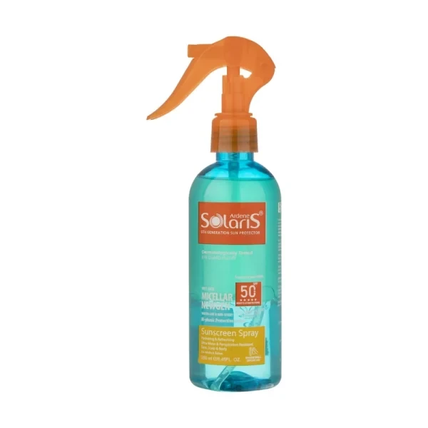 لوسیون ضد آفتاب دو فاز مدل Micellar Newgen آردن سولاریس