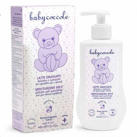 لوسیون مرطوب کننده 400 میل بی بی کوکول بنفش Baby coccole