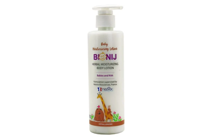 لوسیون مرطوب کننده کودکان بیونیج 250 میلی‌ لیترBionij Baby Moisturizing Body Lotion 250ml