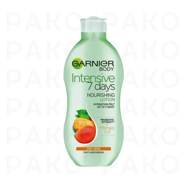 لوسیون مغذی بدن انبه گارنیر Garnier Nourishing Mango Oil حجم 400 میلی لیتر