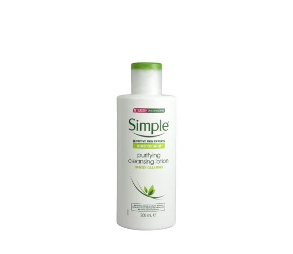 لوشن سیمپل simple ارایش پاک کن شیرپاک کن آب رسان سیمپل