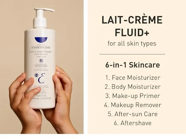 لوشن مرطوب‌کننده امبریولیس مدل Lait-Crème Fluide حجم 400 میل
