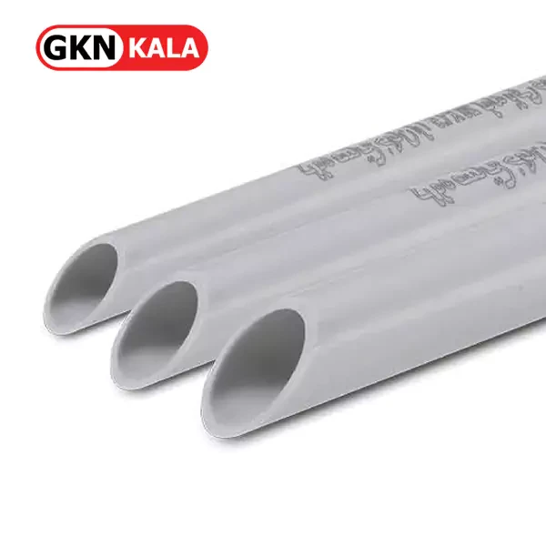 لوله برق طوسی U-PVC خم گرم برند MPJ