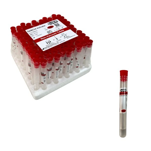 لوله خون گیری غیر وکیوم لخته ژلدار 5ml