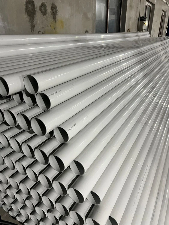 لوله پولیکا 63 سفید درجه 2 PVC PIPE