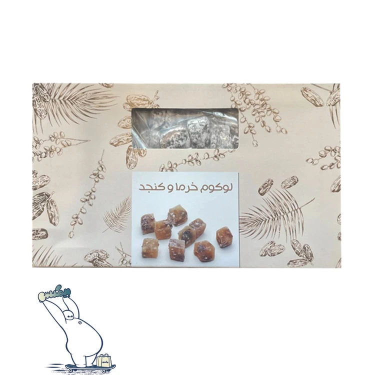 لوکوم مغزدار ۴۵۰ گرمی BIZ