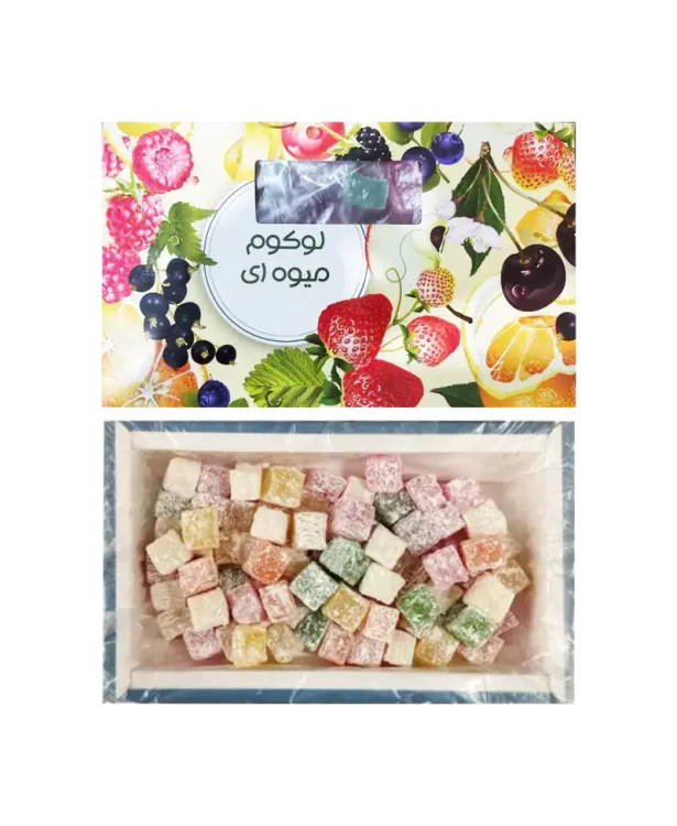 لوکوم میوه ای ۴۵۰ گرمی