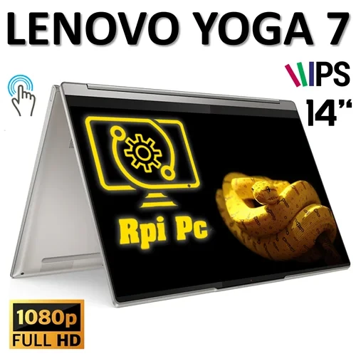 لپ تاپ استوک لنوو یوگا لمسی تبتشو فیلیپ 360 درجه چرخشی نسل 11 مهندسی طراحی رندر LENOVO YOGA 7 TOUCH/Core i5 1135G7/RAM 12 DDR4/256 SSD