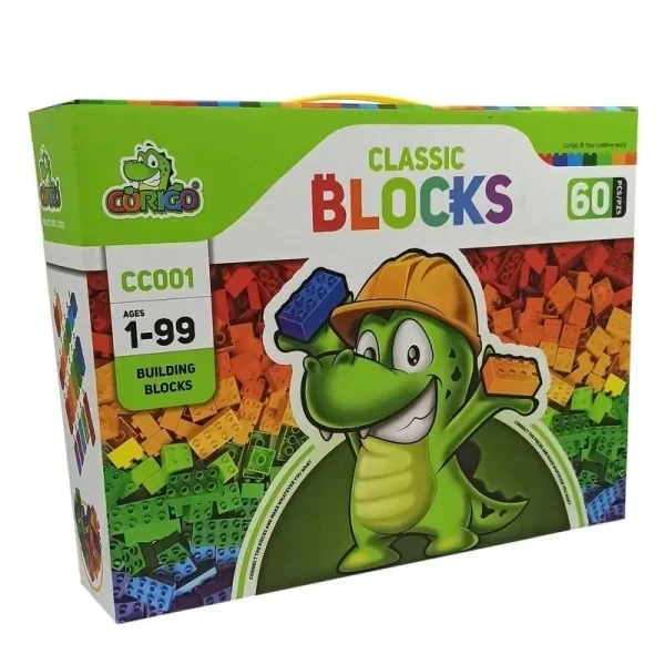 لگو / بلوک های کلاسیک 60 قطعه کریگو