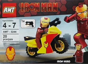 لگو مینی فیگور (IronMan) – مرد آهنی