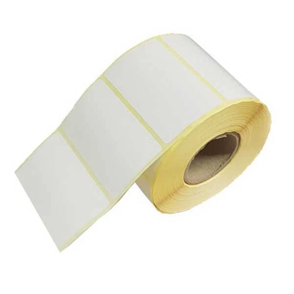لیبل(برچسب) کاغذی یک ردیفه 80*50
