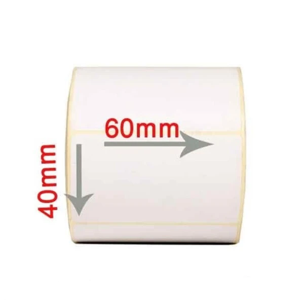 لیبل حرارتی تاپ لیبل60×40