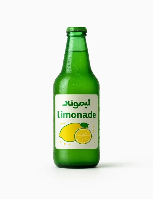 لیموناد شیشه ای زمزم - 280 میلی لیتر