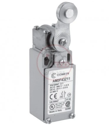 لیمیت سوئیچ فلزی کامپی با غلطک بلبرینگی AM-F44Z11