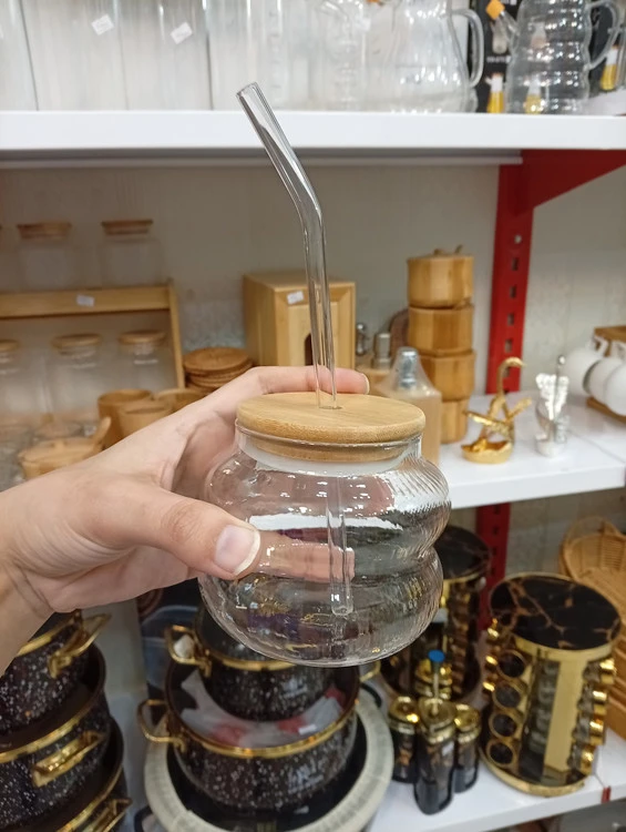 لیوان آسمونی درب چوبی