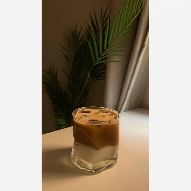 لیوان بلوری دفرمه ساده (پیرکس شفاف پک شش عددی)