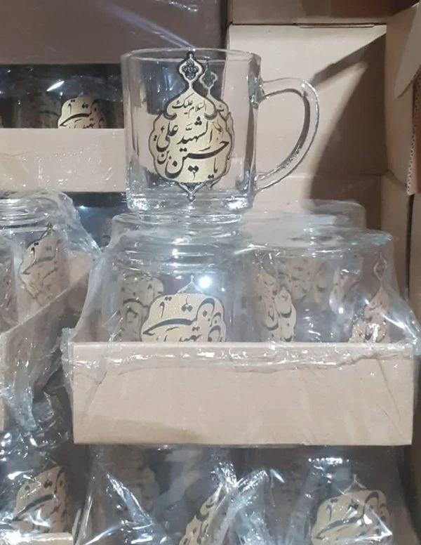 لیوان دسته‌دار ویژه کودکان با طرح معارف کربلا – هر دست 6 عدد