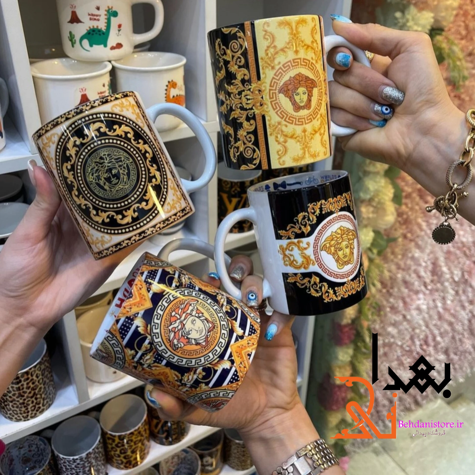 لیوان سرامیکی چاپدار
