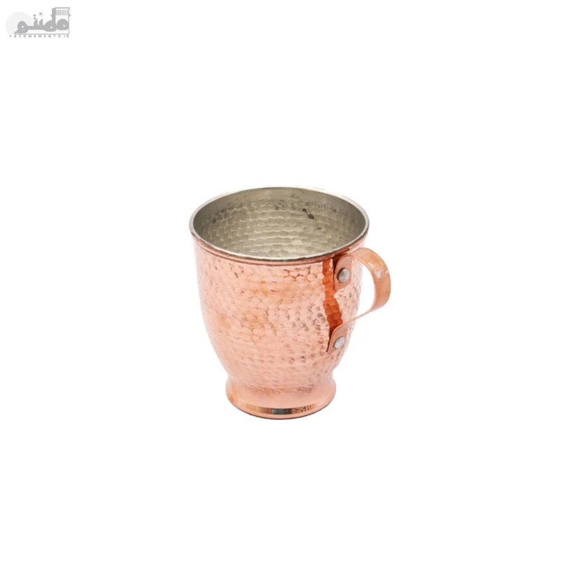 لیوان مسی دسته دار مجموعه 2 عددی