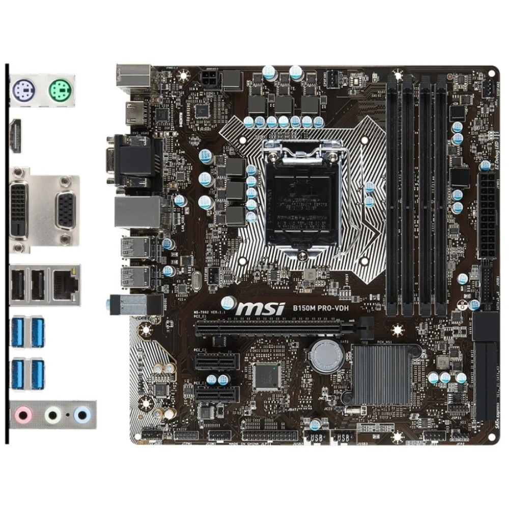 مادربرد ام اس آی MSI B150 PRO-VDH LGA 1151 DDR4