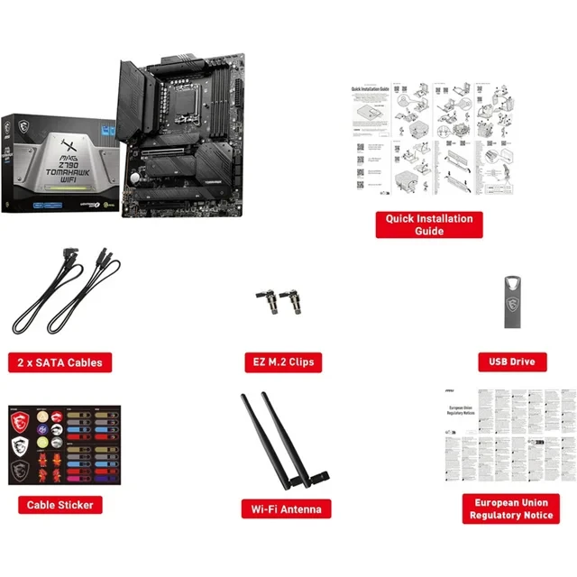 مادربرد ام اس آی مدل MAG Z790 TOMAHAWK WIFI DDR5