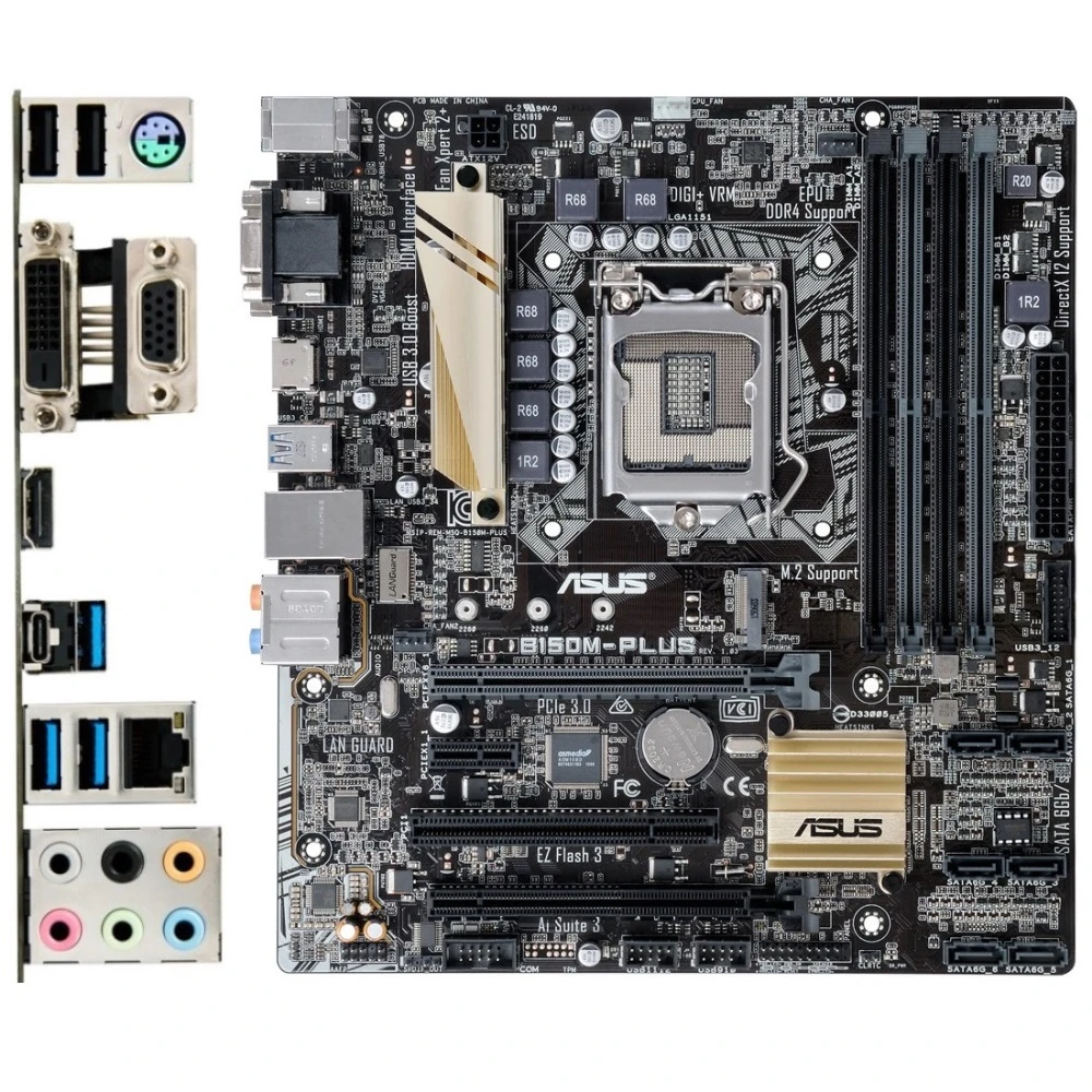 مادربرد ایسوس ASUS B150M-PLUS LGA 1151 DDR4