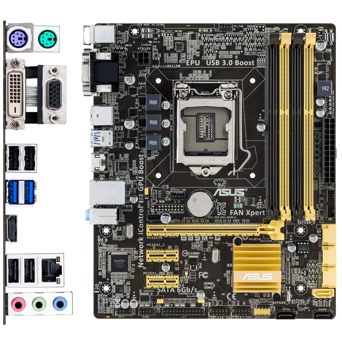 مادربرد ایسوس ASUS B85M-E LGA 1150 DDR3