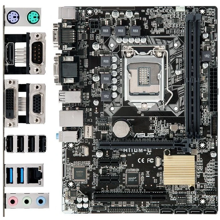 مادربرد ایسوس ASUS H110M-C/HDMI LGA 1151 DDR4