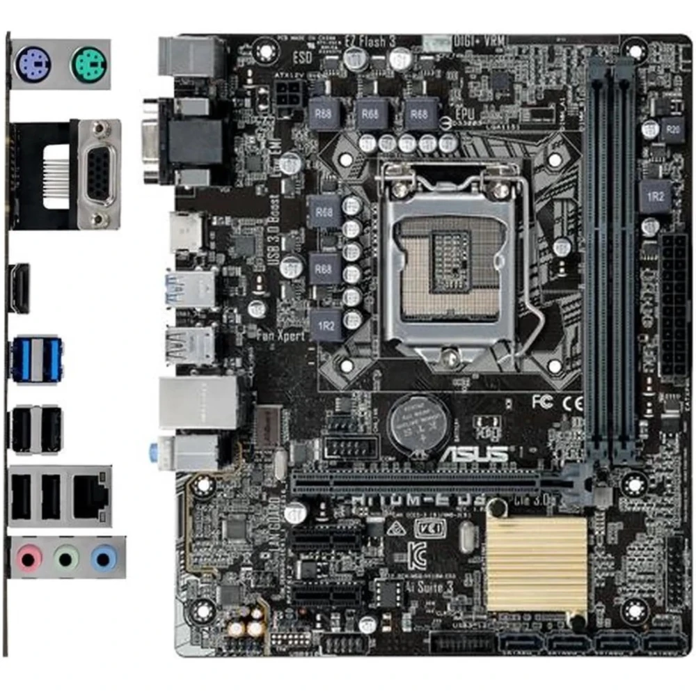 مادربرد ایسوس ASUS H110M-E D3 LGA 1151 DDR3