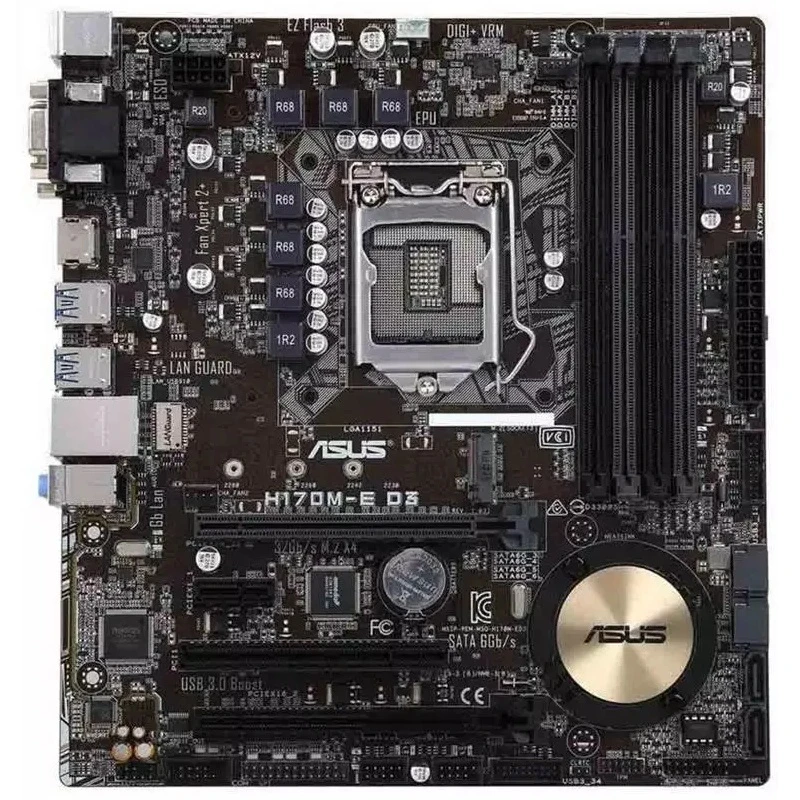 مادربرد ایسوس ASUS H170M-E D3 LGA 1151 DDR4