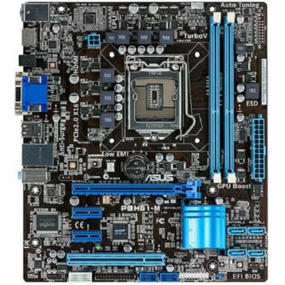 مادربرد ایسوس ASUS H61-M LGA 1155 DDR3