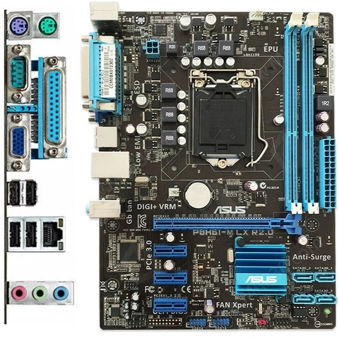مادربرد ایسوس ASUS H61-M LX LGA 1155 DDR3