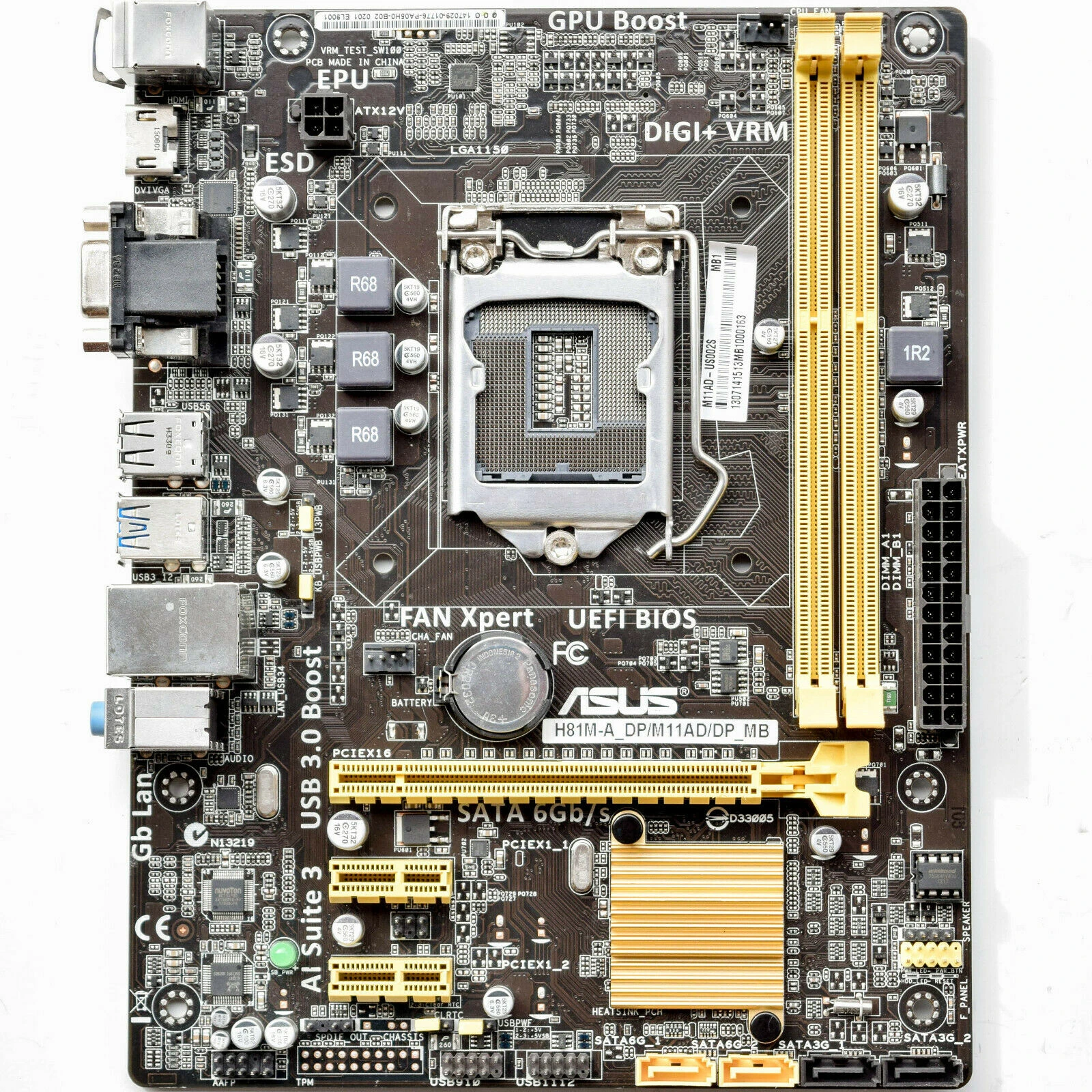 مادربرد ایسوس ASUS H81M-A LGA 1150 DDR3