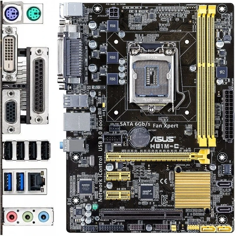 مادربرد ایسوس ASUS H81M-C LGA 1150 DDR3
